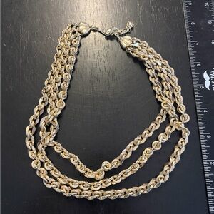 Elegant Gold Chain Necklace stamped West Germany - lightweight